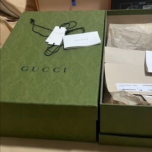 Gucci Olive Green Gift Box
